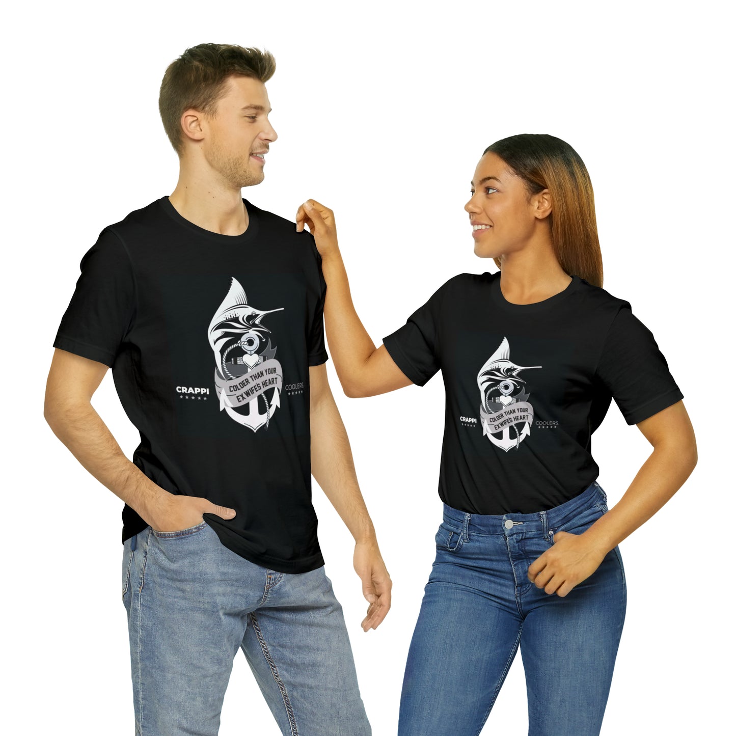 Colder Than Your Ex Wife's Heart Unisex Jersey Short Sleeve Tee