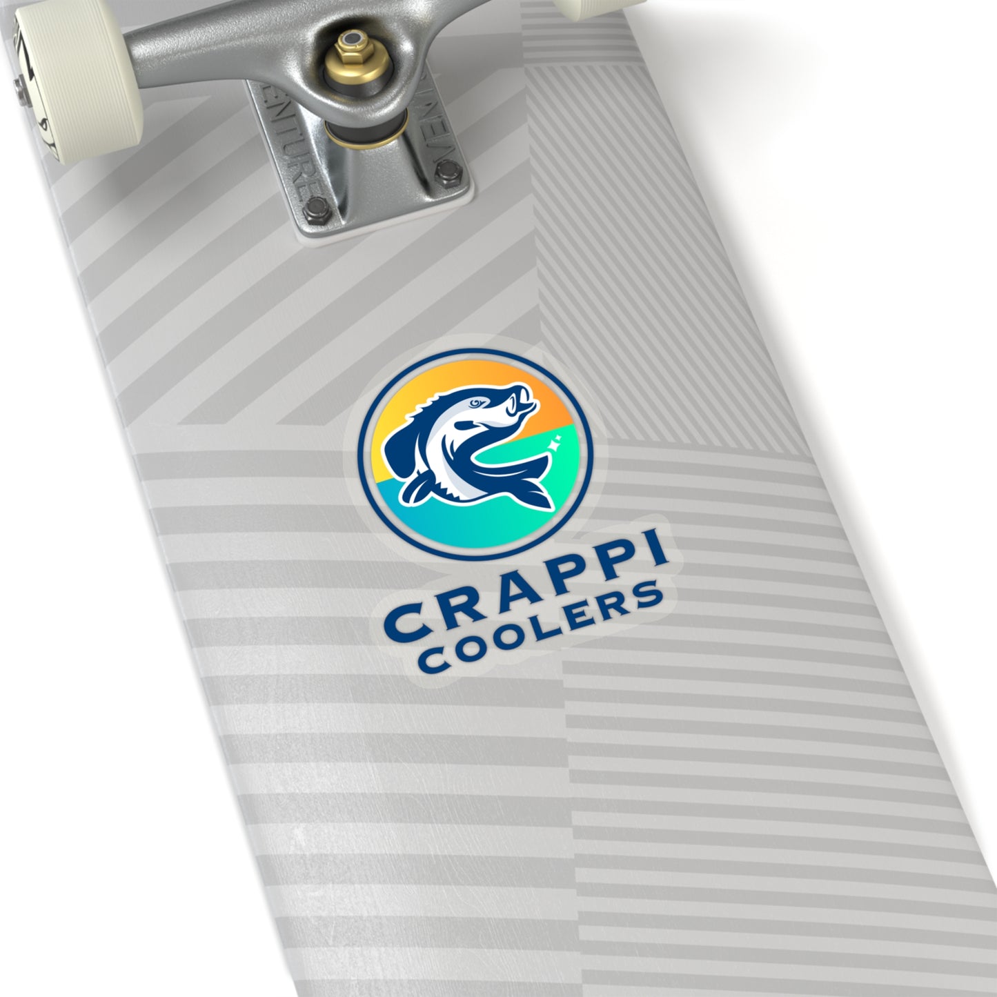 Crappi Coolers Kiss-Cut Sticker