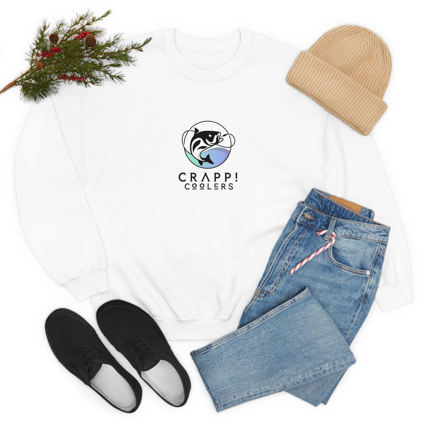 Crappi Coolers Unisex Heavy Blend™ Crewneck Sweatshirt