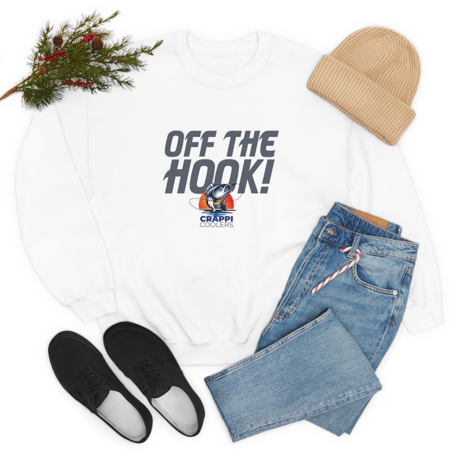 Off the Hook! Unisex Heavy Blend™ Crewneck Sweatshirt