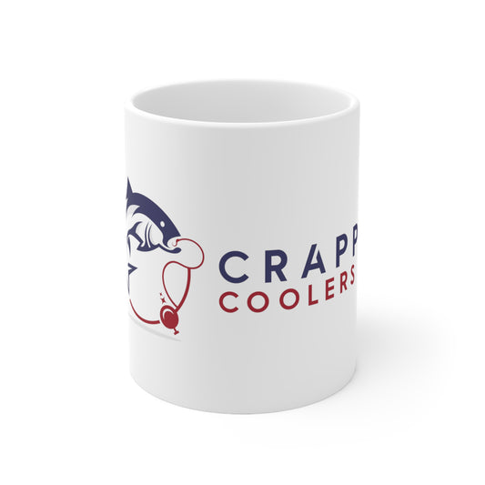 Crappi Coolers Fish Hook Ceramic Mug 11oz