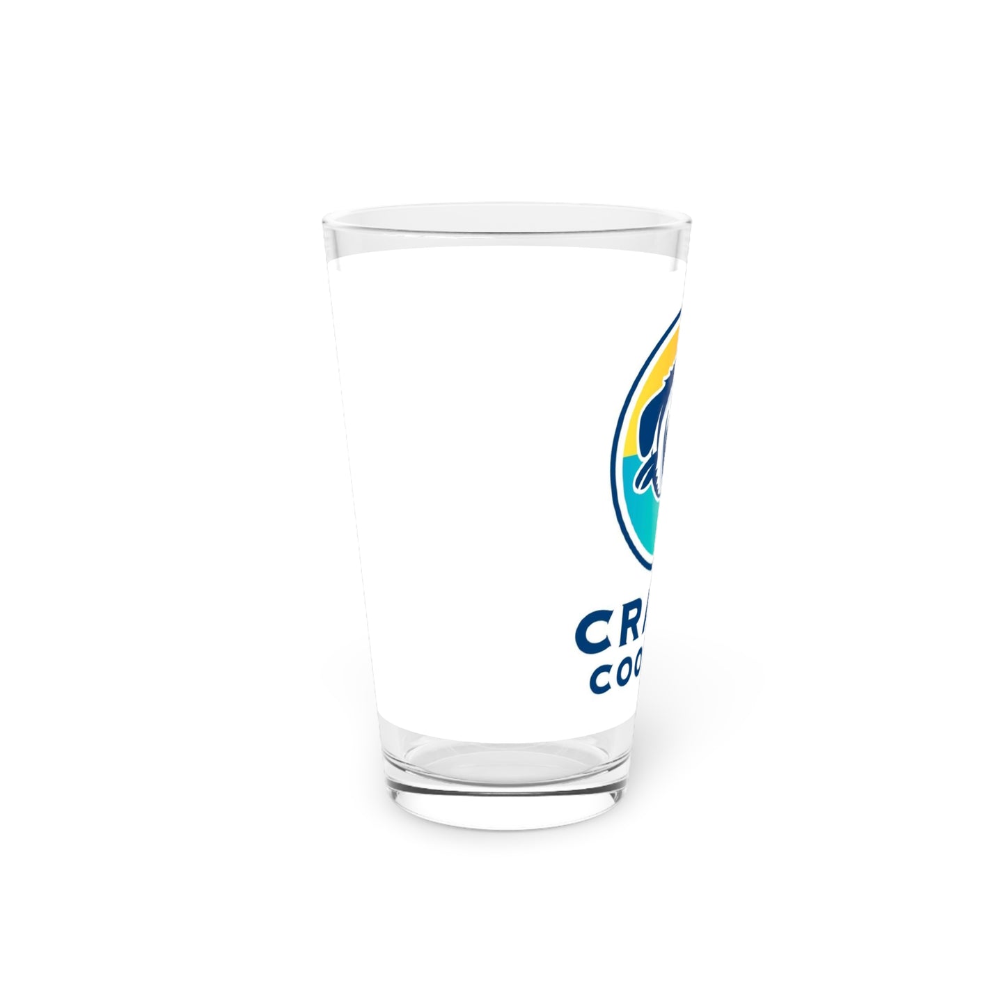 Crappi Coolers Pint Glass, 16oz