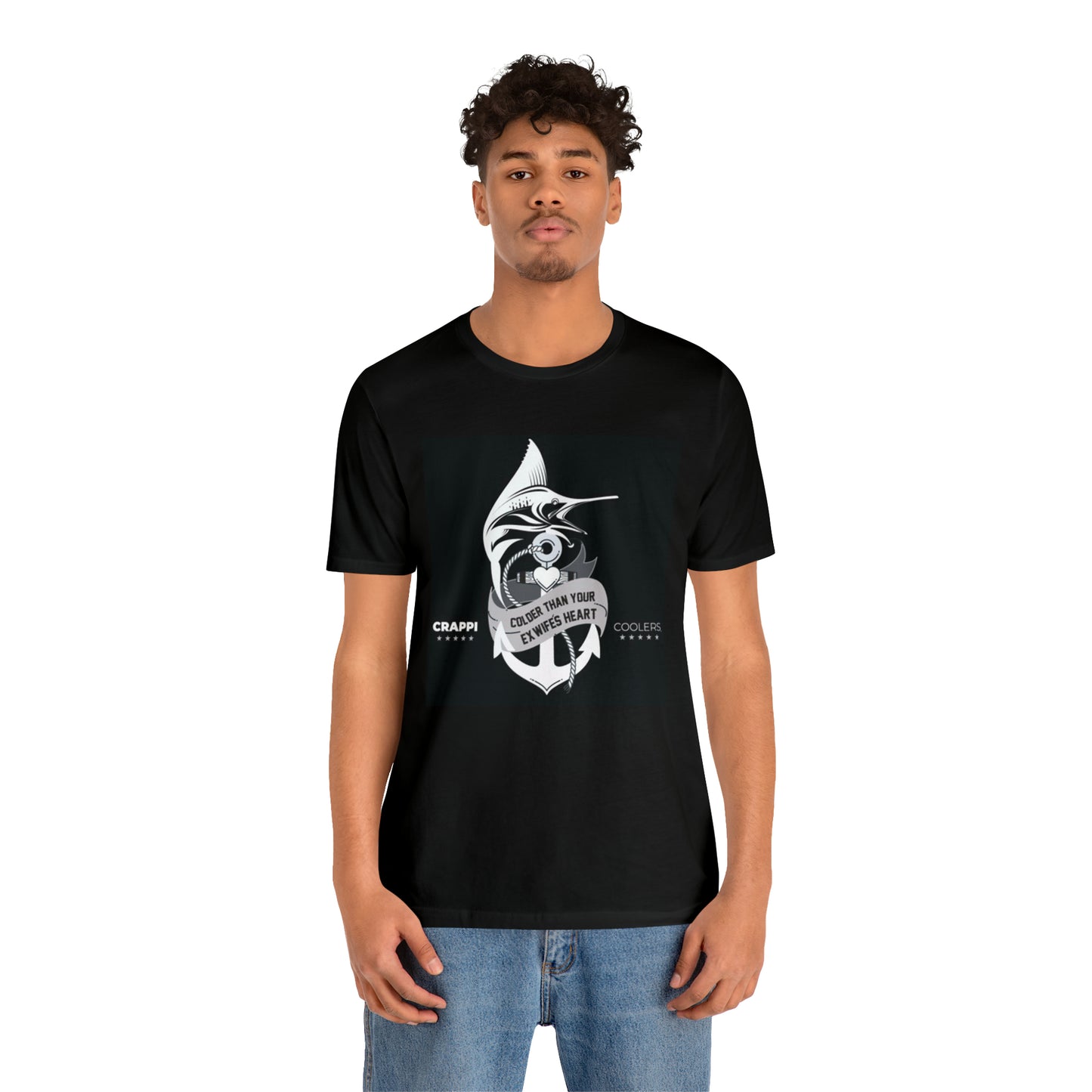 Colder Than Your Ex Wife's Heart Unisex Jersey Short Sleeve Tee