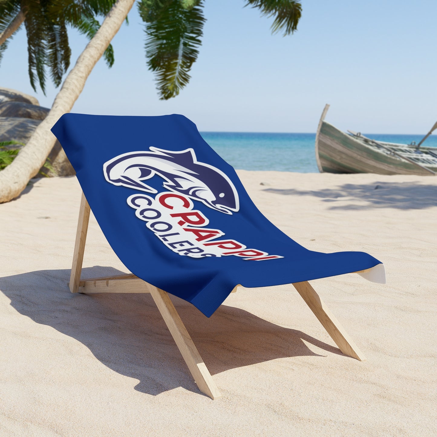 Crappi Coolers Beach Towel