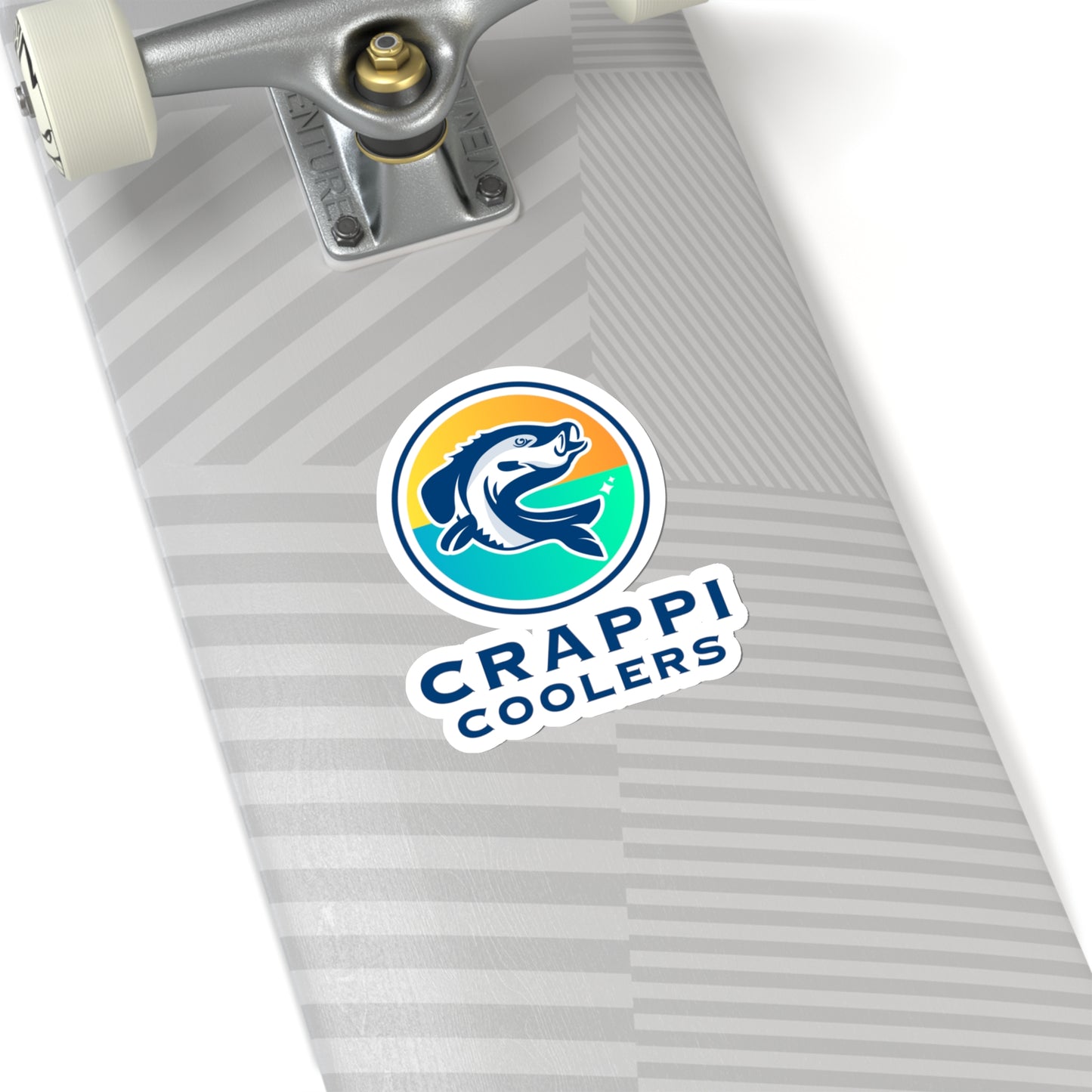 Crappi Coolers Kiss-Cut Sticker