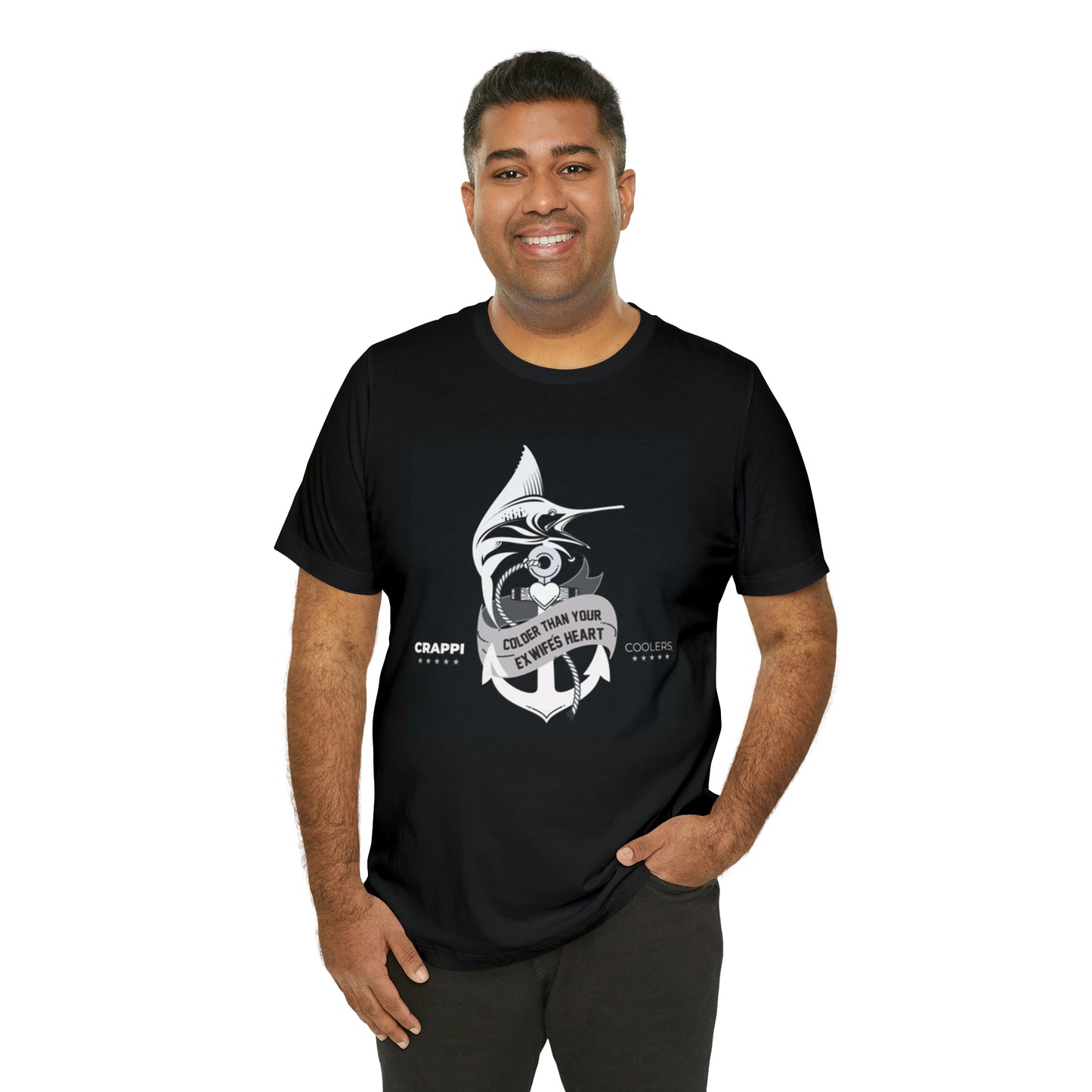 Colder Than Your Ex Wife's Heart Unisex Jersey Short Sleeve Tee