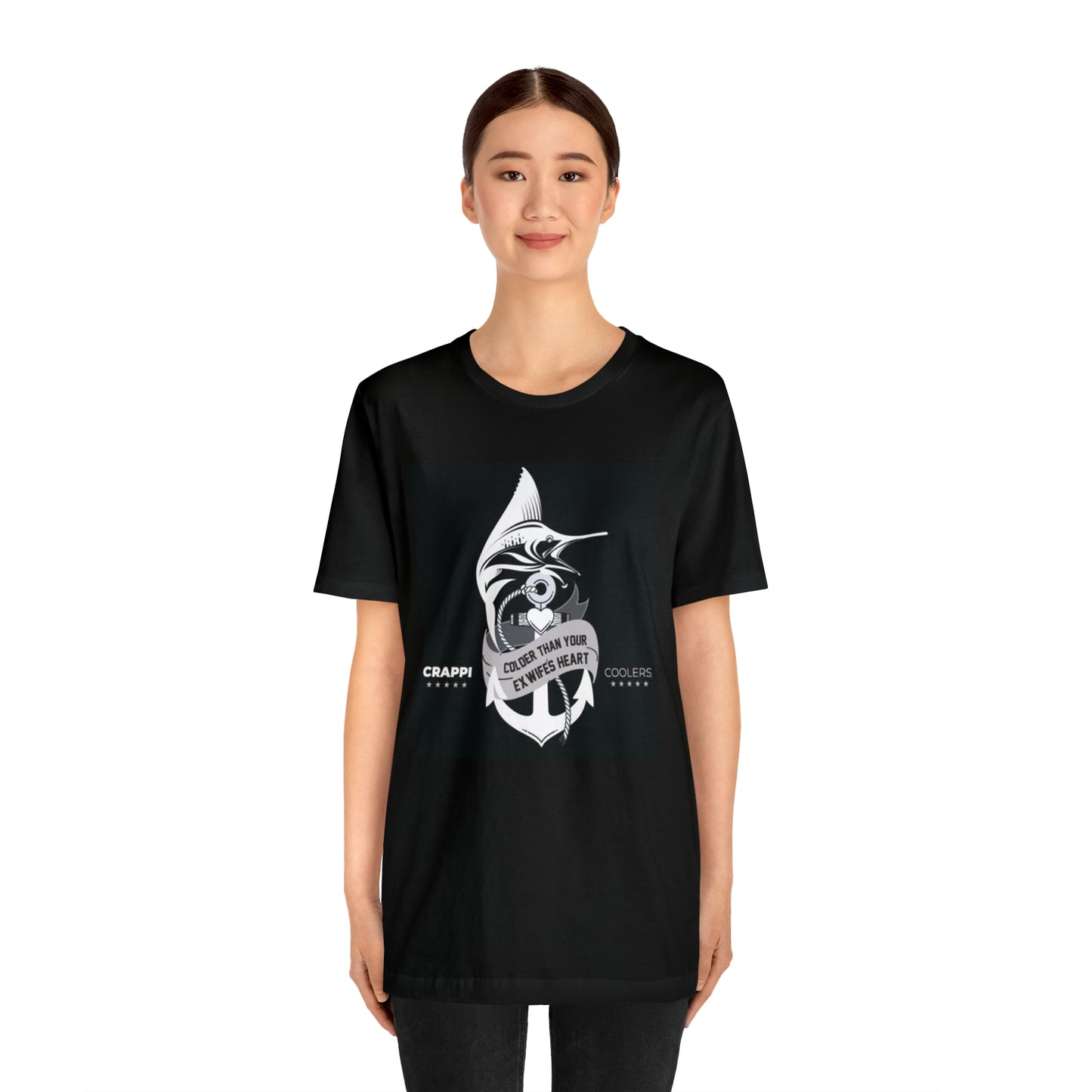 Colder Than Your Ex Wife's Heart Unisex Jersey Short Sleeve Tee